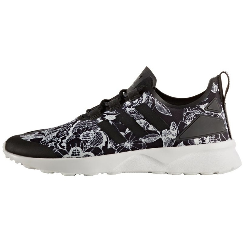 Chaussures Adidas Originals Zx Flux Adv Verve W BB2284 blanche le noir
