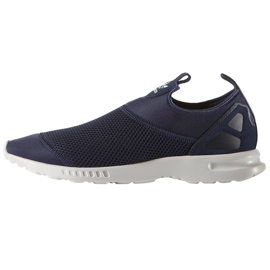 Chaussures Adidas Originals Zx Flux Smooth Slip On W S78958 bleu marin Chaussures Adidas Originals Zx Flux Smooth Slip On W S78958 bleu marin
