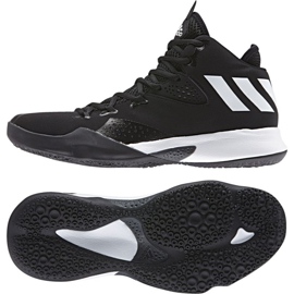 Chaussures de basket adidas Dual Threat 2017 M BY4182 noir