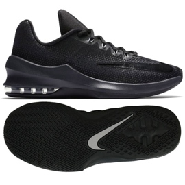 Chaussures de basket Nike Air Max Infuriate Low M 852457-001 noir noir
