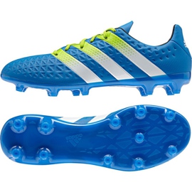 Les chaussures de football adidas Ace 16.3 FG / AG M bleu
