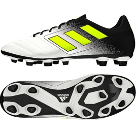 Les chaussures de football adidas Ace 17.4 FxG M blanc