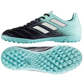 Chaussures de football Adidas Ace 17.4 Tf Jr S77121 multicolore bleu