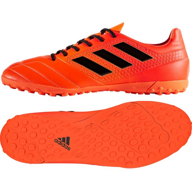 Chaussures de foot Adidas ACE 17.4 TF M S77115 rouge
