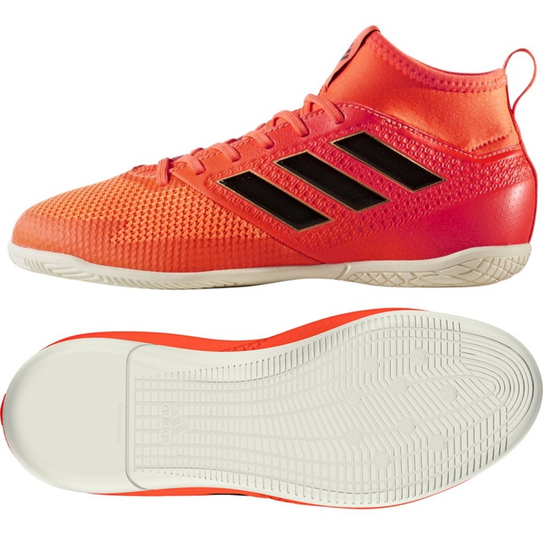 Chaussures d'intérieur adidas Ace Tango 17.3 In Jr CG3714 multicolore rouge Chaussures d'intérieur adidas Ace Tango 17.3 In Jr CG3714 multicolore rouge