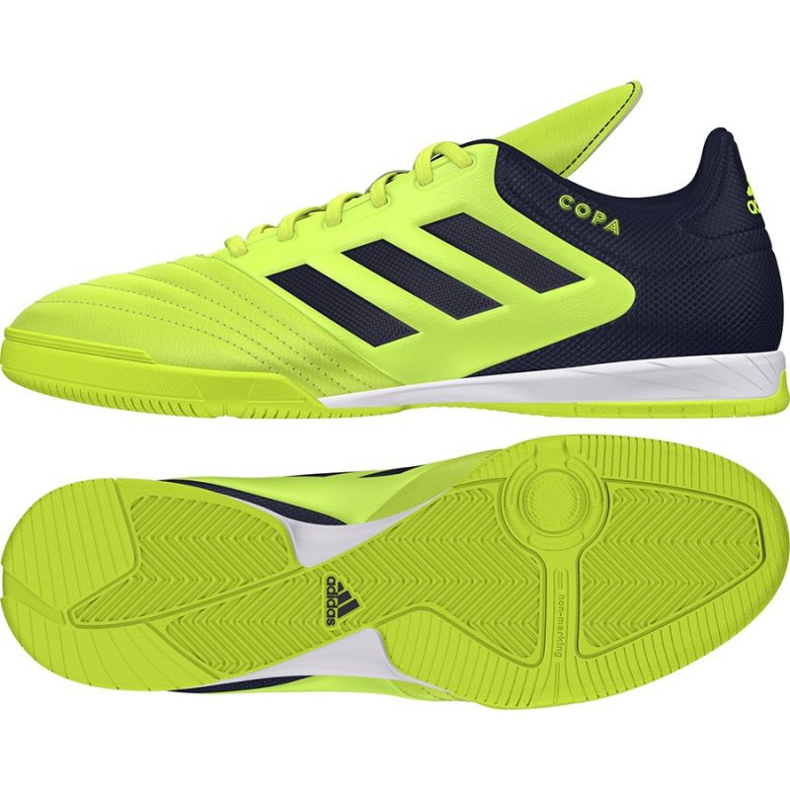 Chaussures d'intérieur adidas Copa 17.3 In M S77147 vert Chaussures d'intérieur adidas Copa 17.3 In M S77147 vert
