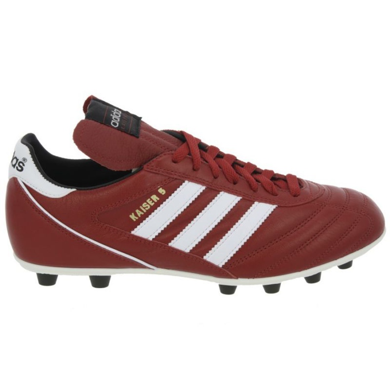 Les chaussures de football adidas Kaiser 5 Liga Fg M rouge