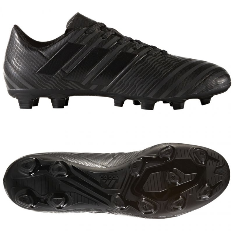 Chaussures de foot Adidas Nemeziz 17.4 le noir