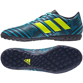 Les chaussures de football adidas Nemeziz 17.4 Tf M le noir