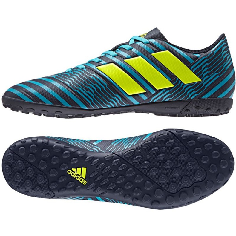 Les chaussures de football adidas Nemeziz 17.4 Tf M le noir Les chaussures de football adidas Nemeziz 17.4 Tf M le noir