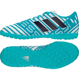 Adidas Nemeziz Messi 17.4 chaussures de football bleu Adidas Nemeziz Messi 17.4 chaussures de football bleu