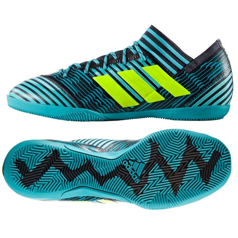 Chaussures d'intérieur Adidas Nemeziz Tango 17.3 vert