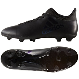 Adidas X 17.3 FG M S82364 chaussures de football le noir