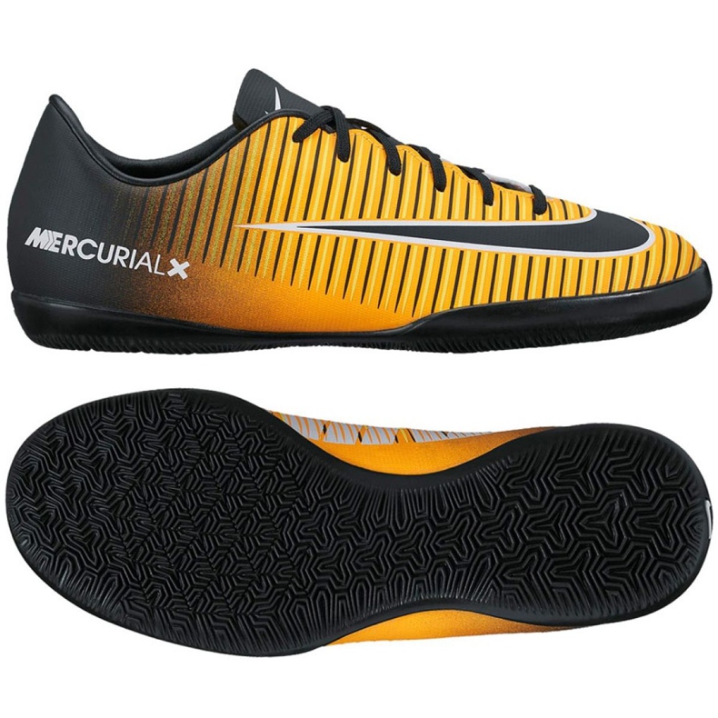 Nike Chaussures de football MercurialX Victory Vi Ic Jr 831947-801 multicolore orange