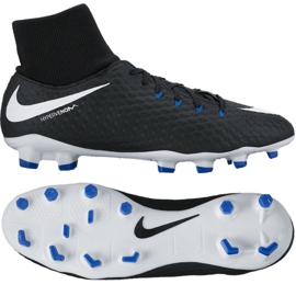 Nike Hypervenom Phelon 3 Df Fg M 917764-002 chaussures de football noir noir