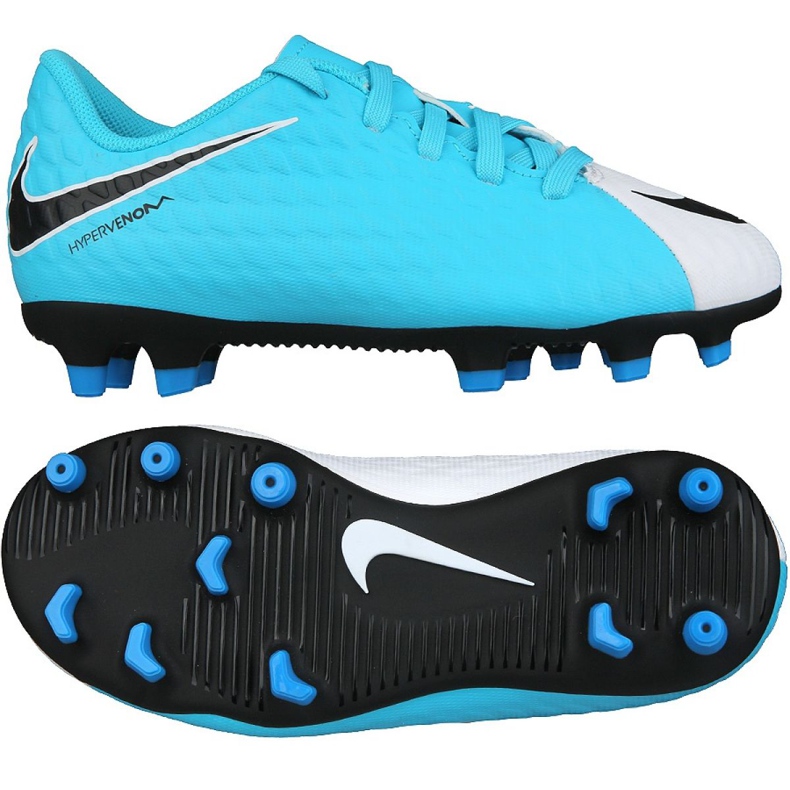 Chaussures de football Nike Hypervenom Phade Iii Fg Jr 852580-104 bleu bleu Chaussures de football Nike Hypervenom Phade Iii Fg Jr 852580-104 bleu bleu
