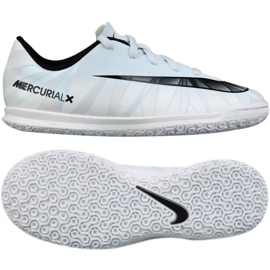 Chaussures d'intérieur Nike MercurialX Victory CR7 Ic Jr 852495-401 blanc