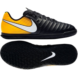 Chaussures d'intérieur Nike TiempoX Rio Iv Ic Jr 897735-008 multicolore noir
