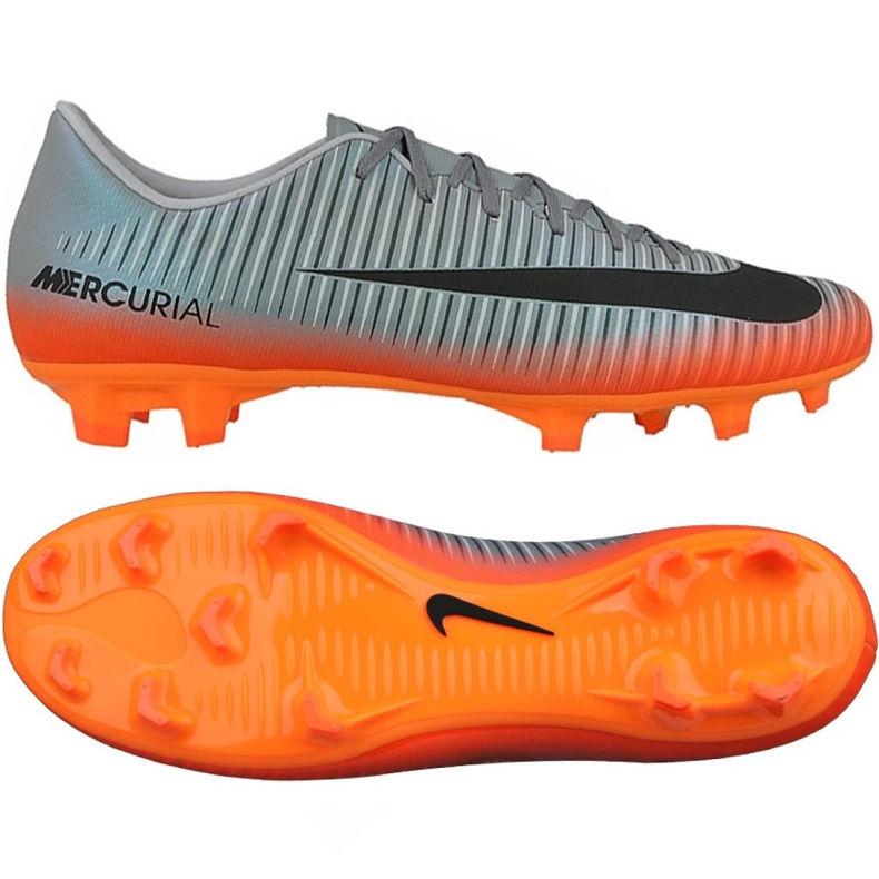 Nike Mercurial Victory Vi CR7 Fg M 852528-001 chaussures de football multicolore gris Nike Mercurial Victory Vi CR7 Fg M 852528-001 chaussures de football multicolore gris