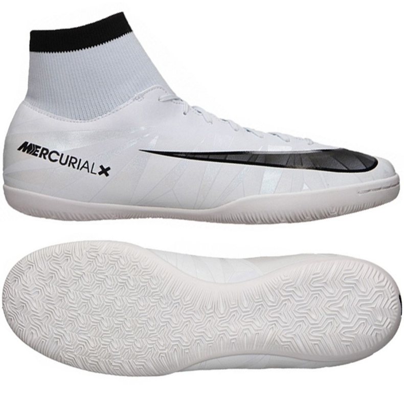 Chaussures d'intérieur Nike MercurialX Victory CR7 Df Ic M 903611-401 blanche