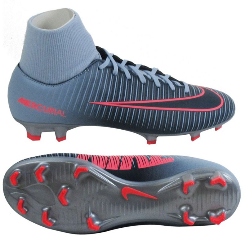 Chaussure de football Nike MercurialX Victory bleu