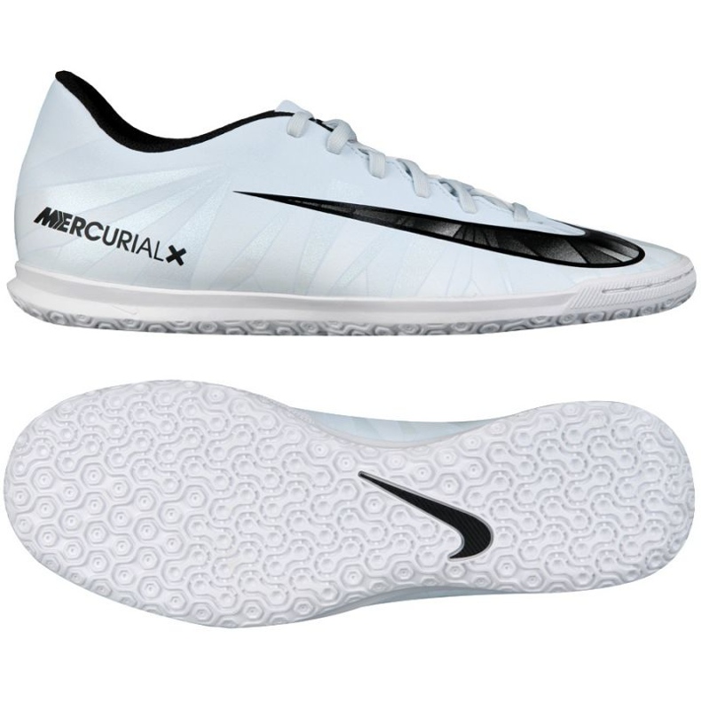 Chaussures d'intérieur Nike MercurialX Vortex III CR7 IC M 852533-401 blanche