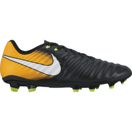 Nike Tiempo Ligera Iv Fg M 897744-008 chaussures de football multicolore noir