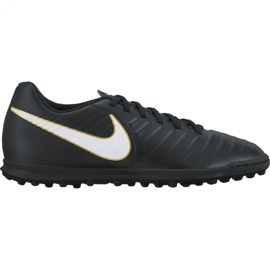 Chaussures de football Nike TiempoX Rio Iii Tf M 897770-002 noir noir