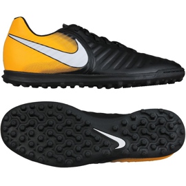 Nike TiempoX Rio Iv Tf M 897770-008 chaussures de football multicolore noir
