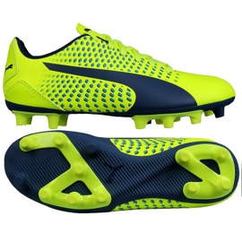 Chaussures de football Puma Adreno Iii Fg Safety Junior 104049 10 doré vert