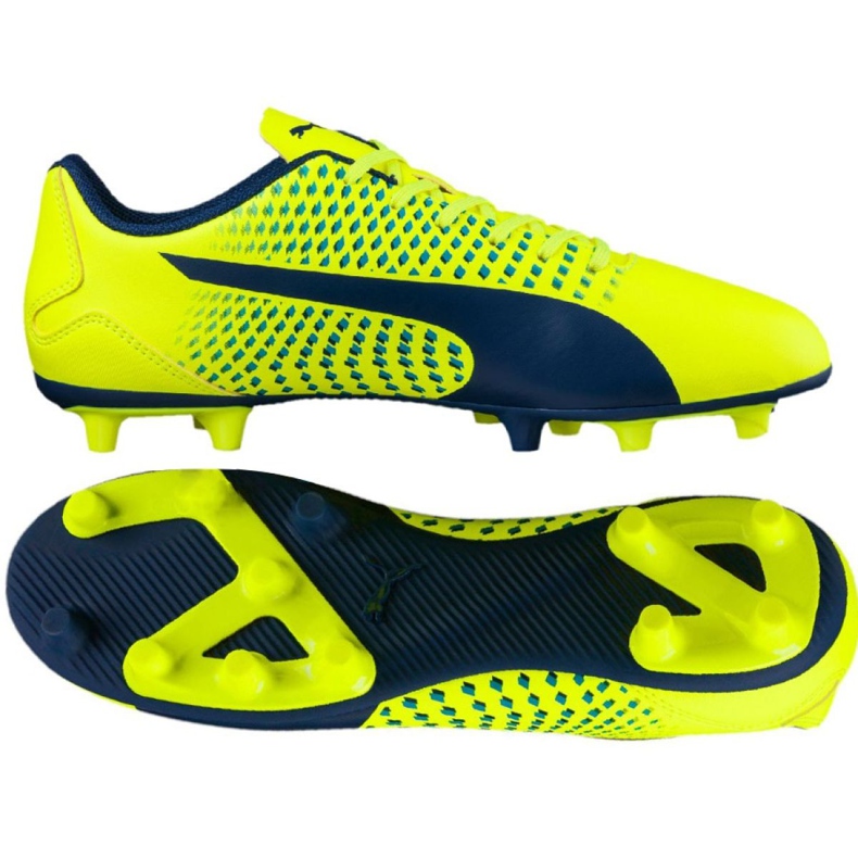 Chaussures de football Puma Adreno Iii Fg Safety M 104046 09 jaune jaune