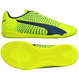 Chaussures d'intérieur Puma Adreno Iii In Jr 104050 09 jaune vert