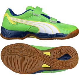 Chaussures d'intérieur Puma Vellum Iii V Jr 102662 06 vert