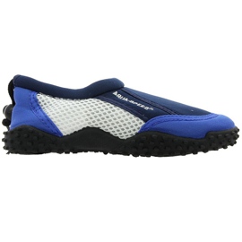 Chaussures de plage en néoprène Aqua-Speed ​​​​Jr., bleu marine multicolore multicolore