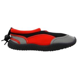 Aqua-Speed ​​​​Jr. chaussures de plage en néoprène rouge