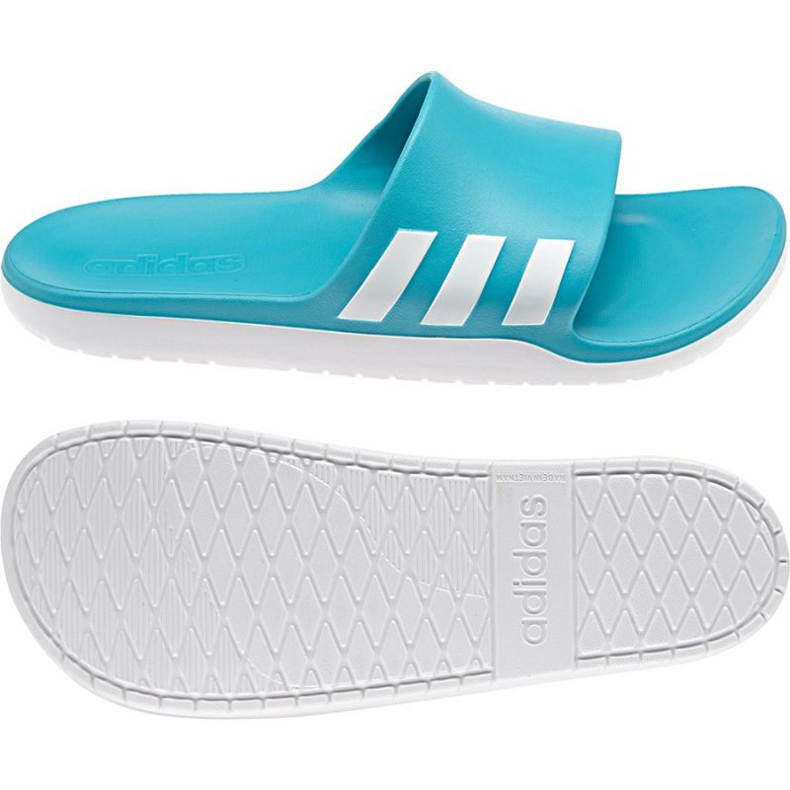Chaussons Adidas Aqualette Cloudfoam U AQ2165 bleu Chaussons Adidas Aqualette Cloudfoam U AQ2165 bleu