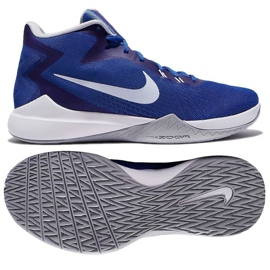 Chaussures de basket Nike Air Precision M bleu