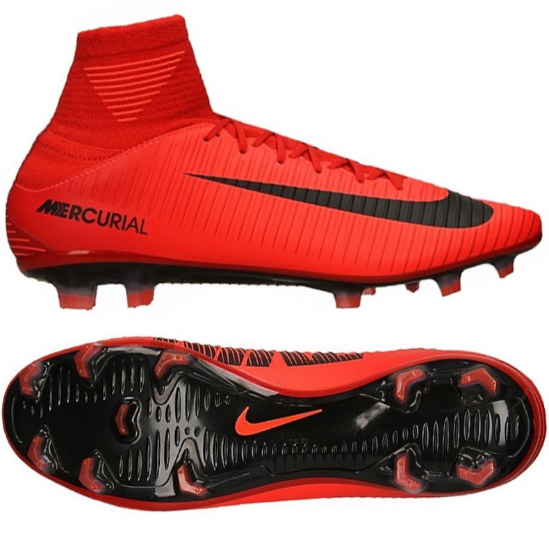 Chaussures de football Nike Mercurial Veloce Iii rouge