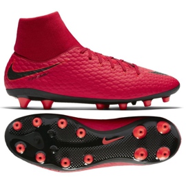 Chaussure de football Nike Hypervenom Phelon rouge