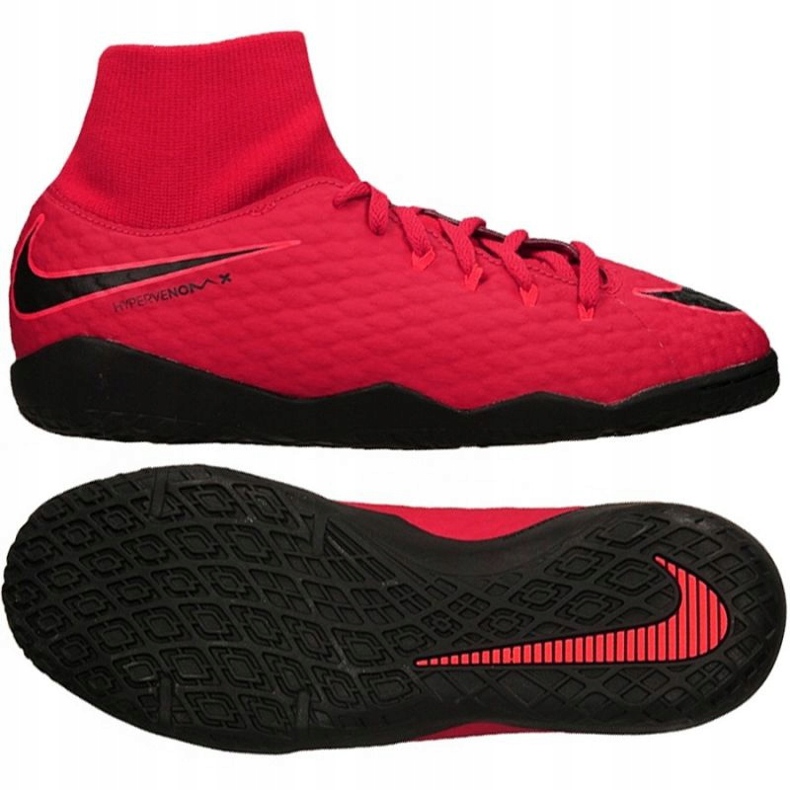Chaussure d'intérieur Nike HypervenomX Phelon rouge rouge Chaussure d'intérieur Nike HypervenomX Phelon rouge rouge