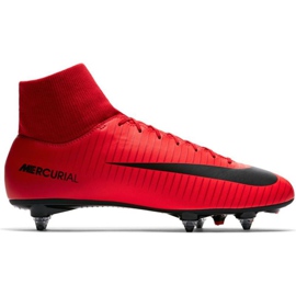 Chaussure de football Nike Mercurial Victory Vi rouge