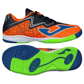 Chaussures d'intérieur Joma Super Copa In Jr SCJS.808.IN noir bleu orange vert orange