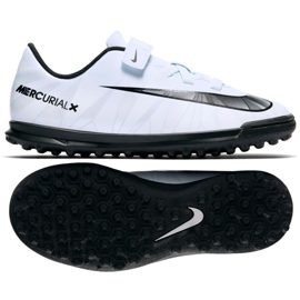 Chaussure de football Nike MercurialX Vortex 3 blanche