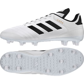 Chaussures de football Adidas Copa 18.3 Fg M BB6358 blanc blanc