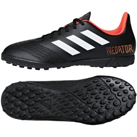 Chaussures de football Adidas Predator Tango 18.4 Tf Jr CP9095 le noir le noir Chaussures de football Adidas Predator Tango 18.4 Tf Jr CP9095 le noir le noir