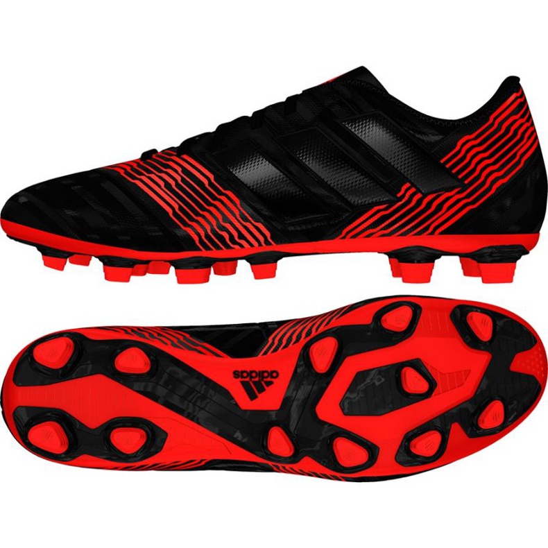Adidas Nemeziz 17.4 FxG M CP9006 chaussures de football multicolore le noir Adidas Nemeziz 17.4 FxG M CP9006 chaussures de football multicolore le noir