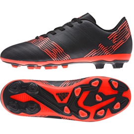 Chaussures de football Adidas Nemeziz 17.4 FxG Jr CP9206 le noir