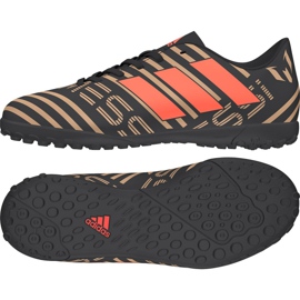 Adidas Nemeziz Messi Tango 17.4 Tf Jr CP9217 chaussures de football le noir
