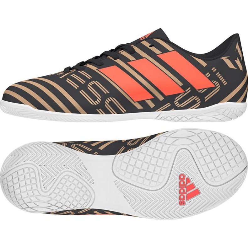 Chaussures d'intérieur adidas Nemeziz Messi Tango In Jr CP9224 le noir