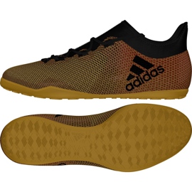 Chaussures d'intérieur adidas X Tango 17.3 In M CP9139 multicolore doré
